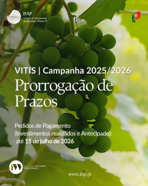 VITIS | Campanha 2025/2026 Prorrogação de Prazos