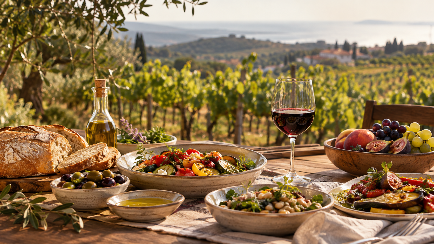 Dia Mundial da Alimentação: a Vinha e o Vinho à mesa da Dieta Mediterrânica